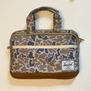 Herschel Supply Company Brown Laptop Bag - Duck Camo Design - MacBook Pro 13"
